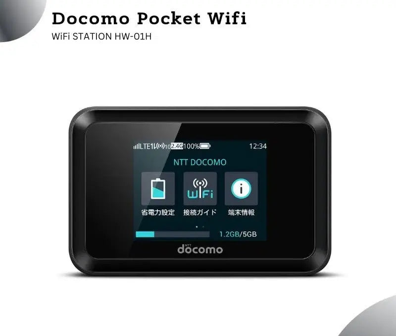 Docomo hw - 01h Pocket Wifi Unlocked For All Network Sims - Bakhsh Mobiles