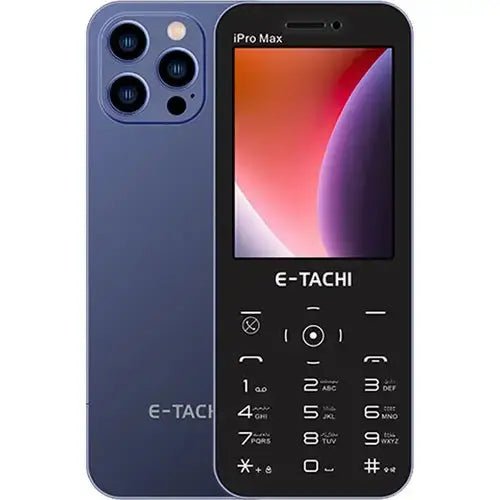 E - tachi iPro Max - 2.8 Inch Display - Dual Sim - 2700mAH Big Battery - Beautiful Look - Bakhsh Mobiles